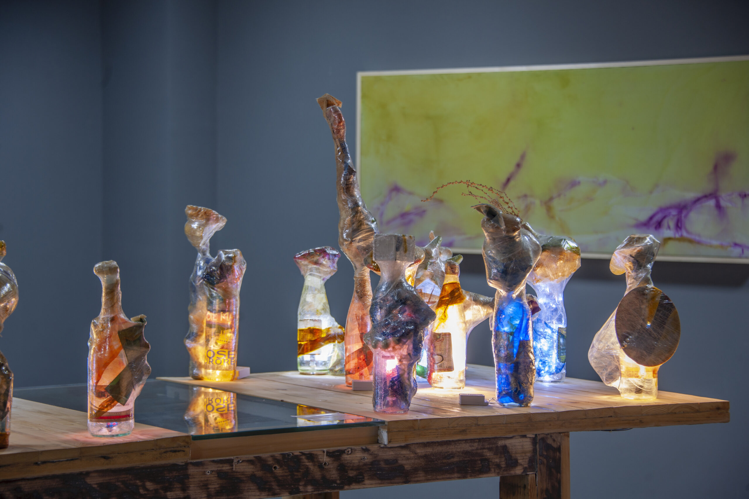View of Snag List installation, Hashel Al Lamki, 2021
