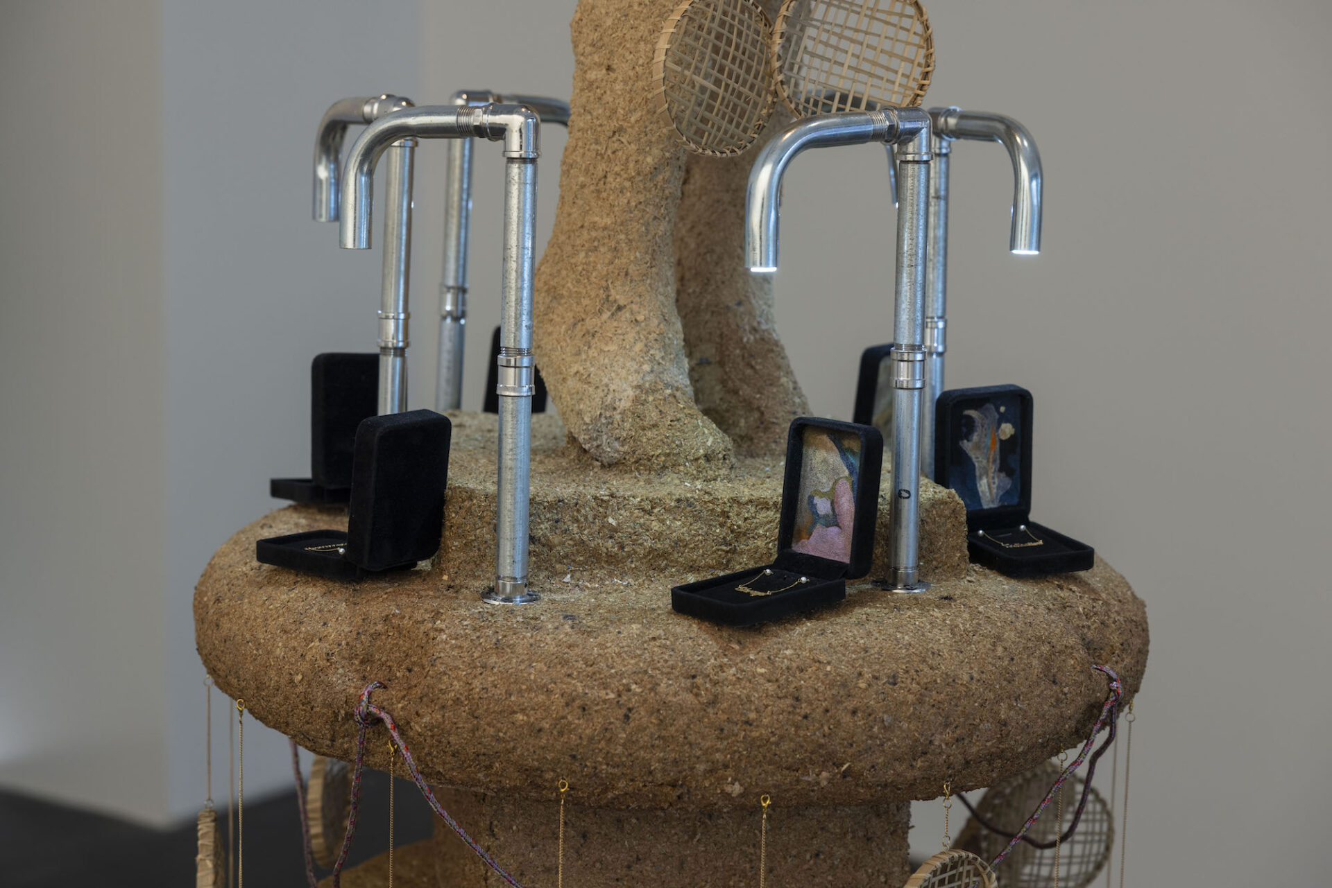 Rays, Ripples, Residue, 2025. Installation view. Hashel Al Lamki. Space is Holy